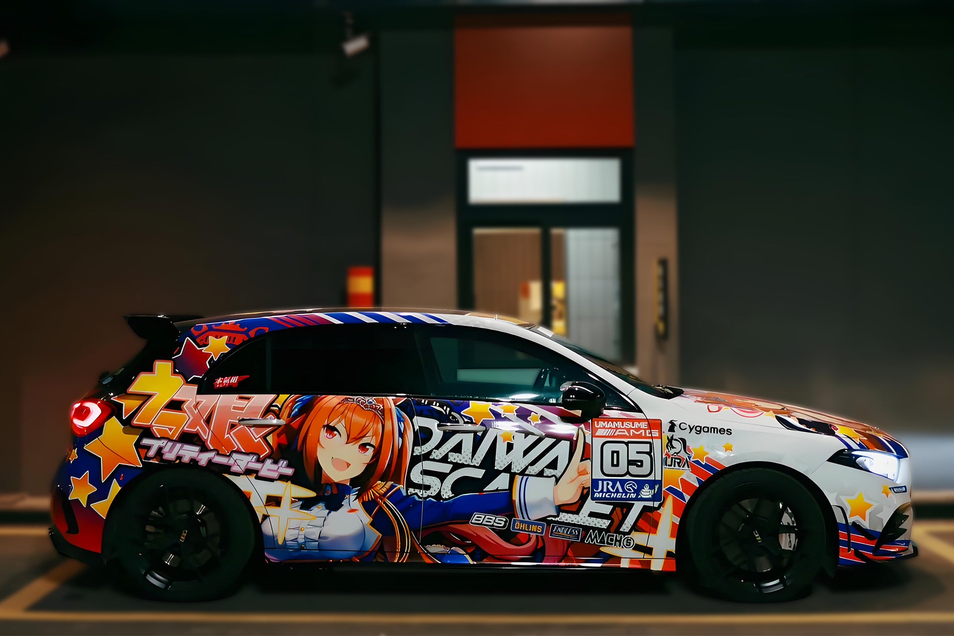 Uma Musume Pretty Daiwa Scarlet Car Wrap [AW-112]