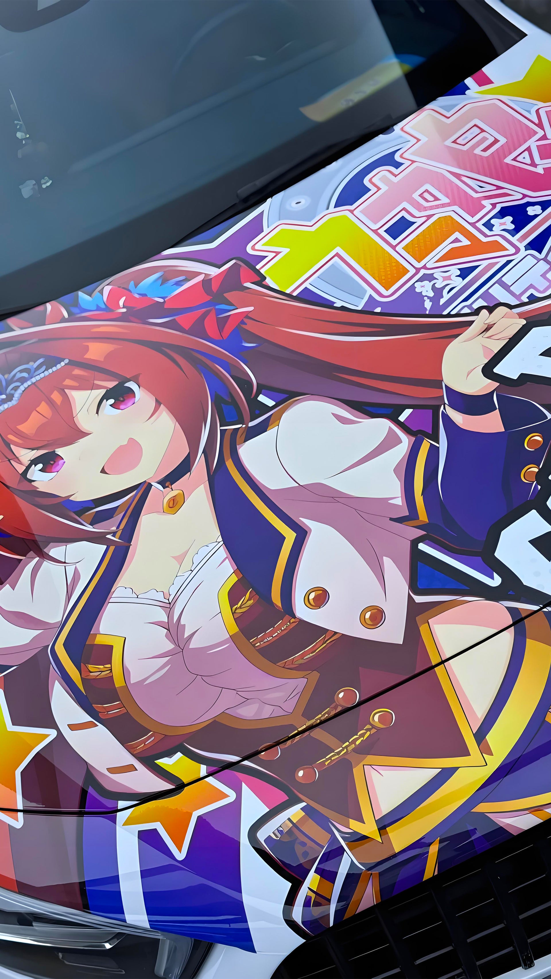 Uma Musume Pretty Daiwa Scarlet Car Wrap [AW-112]