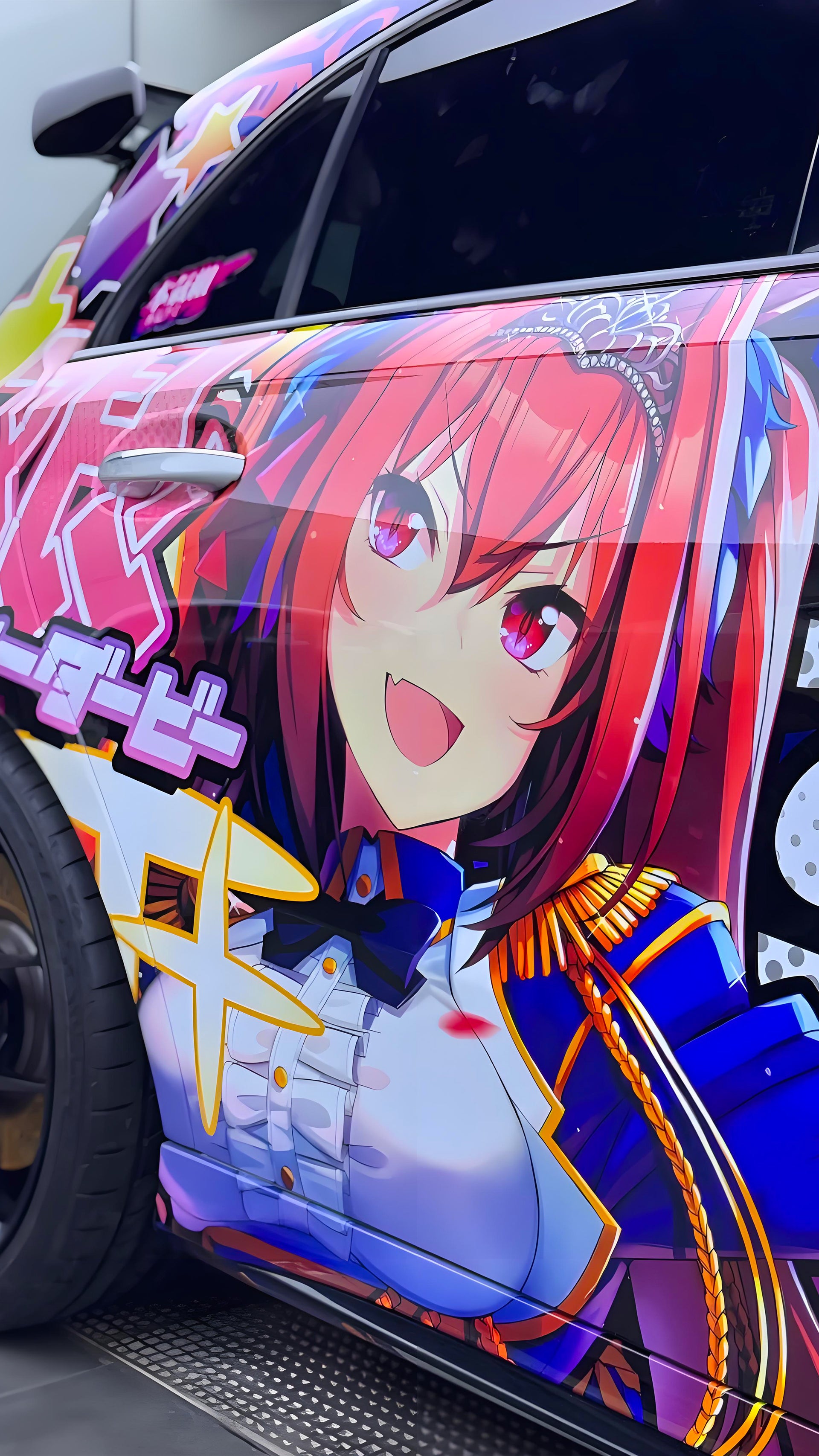 Uma Musume Pretty Daiwa Scarlet Car Wrap [AW-112]