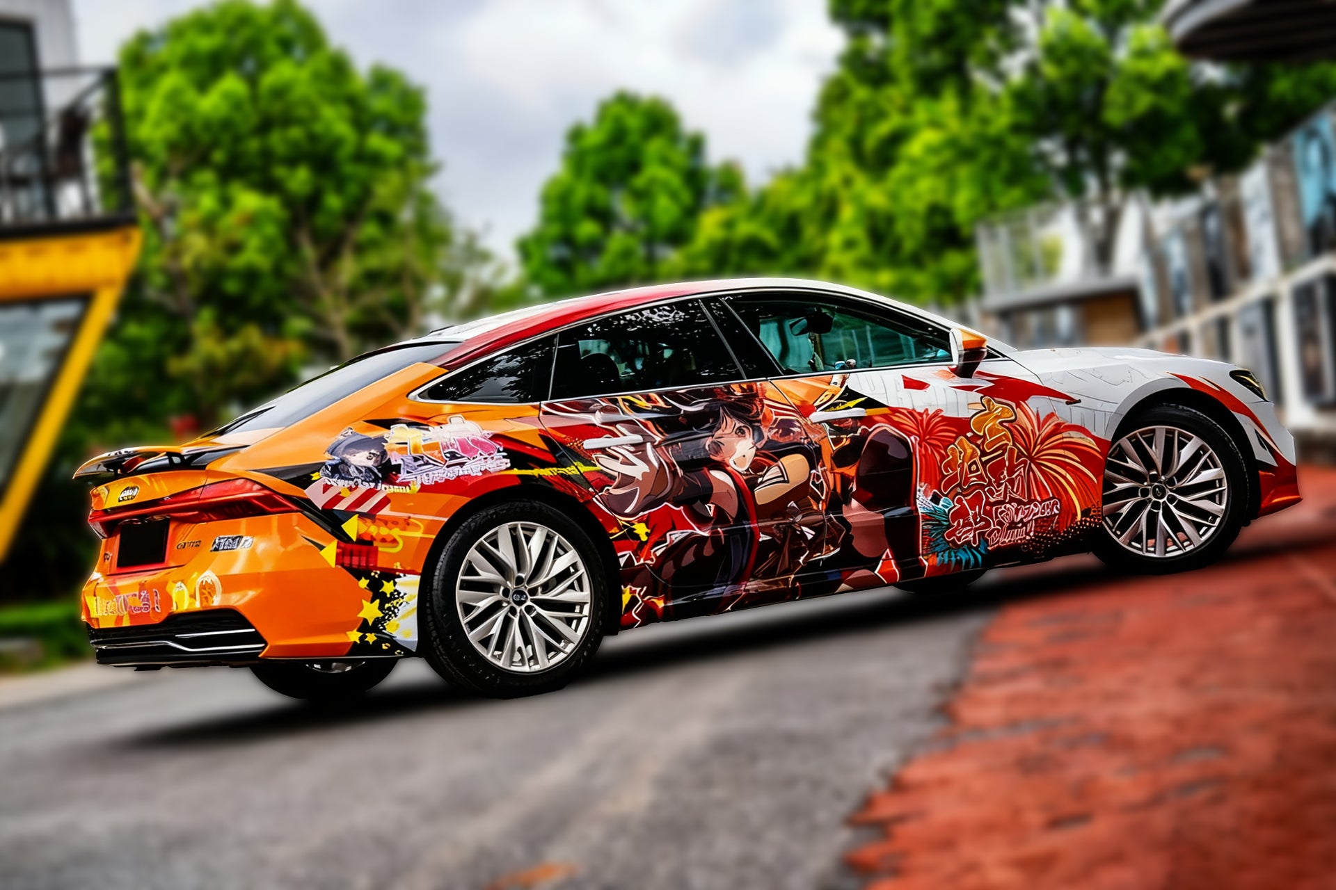 Uma Musume Pretty Derby Kitasan Black Car Wrap [AW-52]