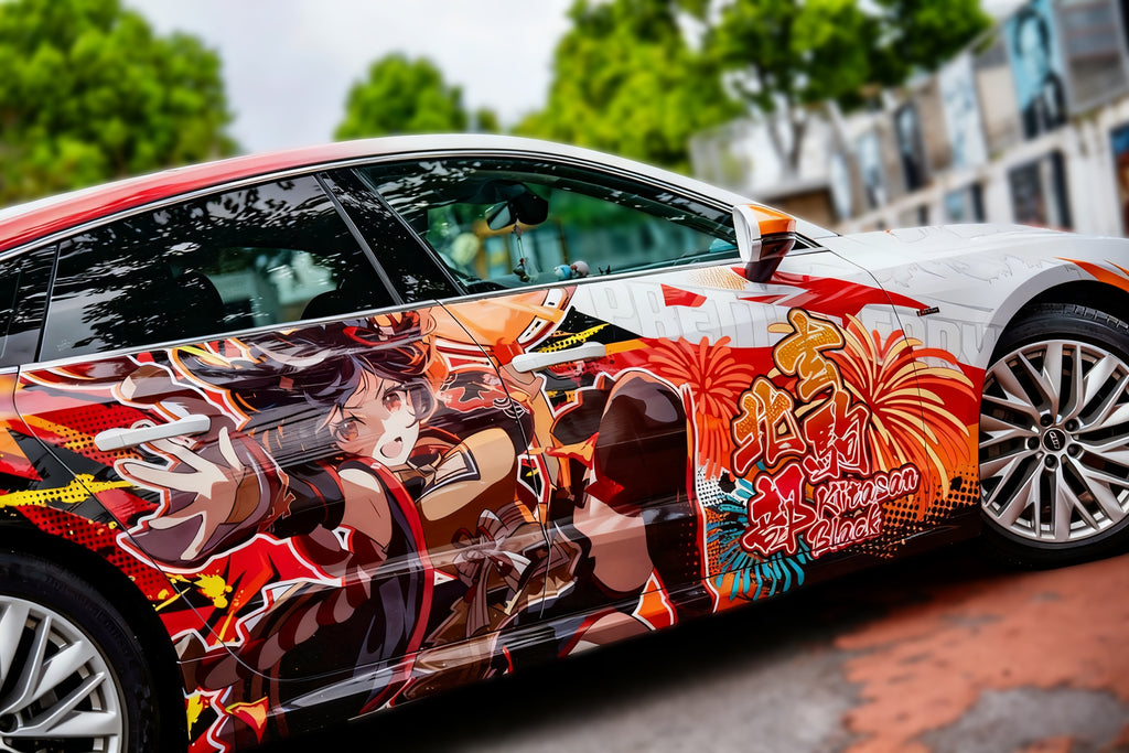 Uma Musume Pretty Derby Kitasan Black Car Wrap [AW-52]