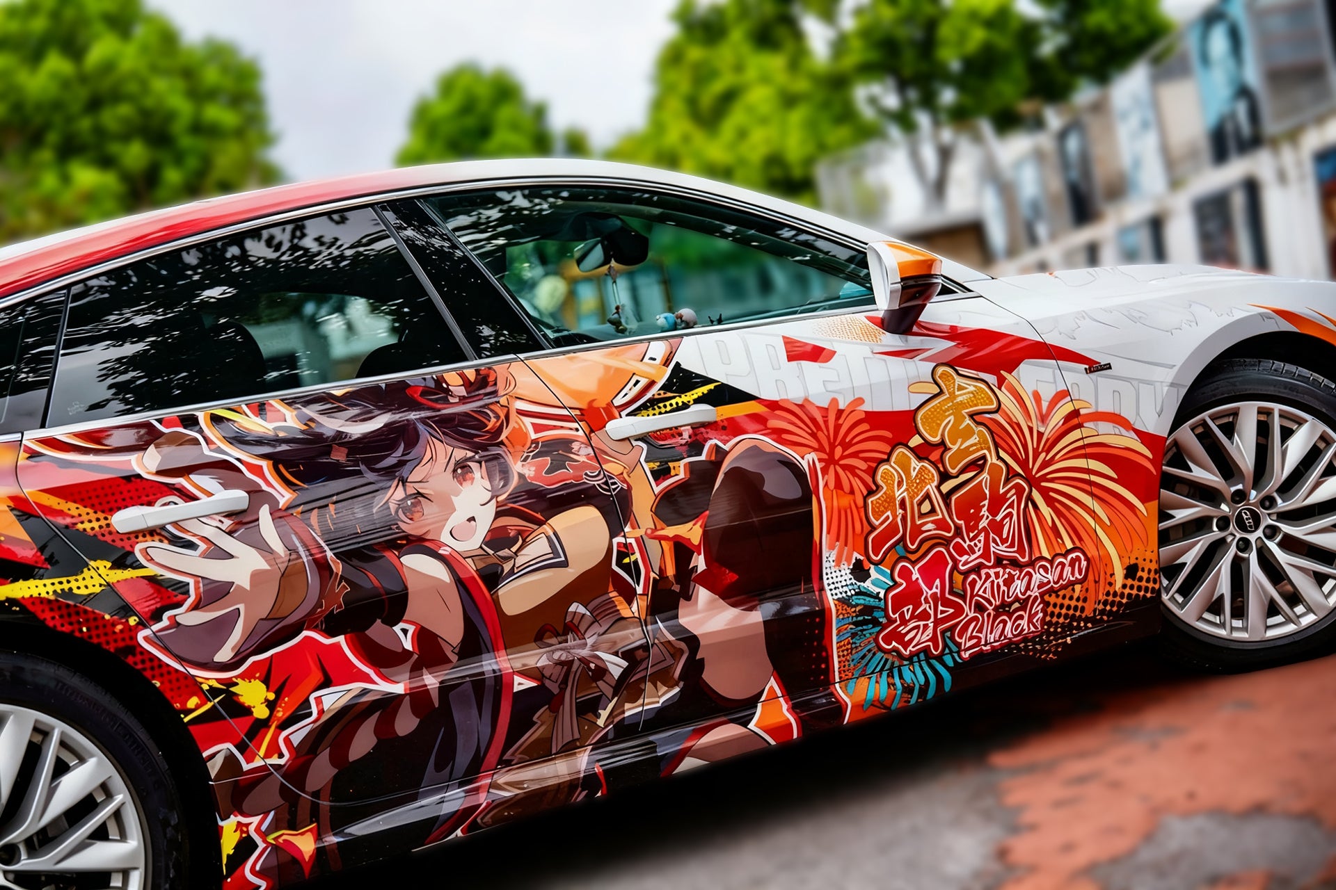 Uma Musume Pretty Derby Kitasan Black Car Wrap [AW-52]