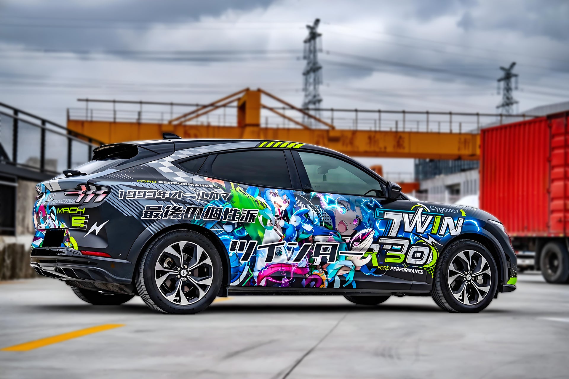 Uma Musume Pretty Derby Twin Turbo Car Wrap [AW-81]