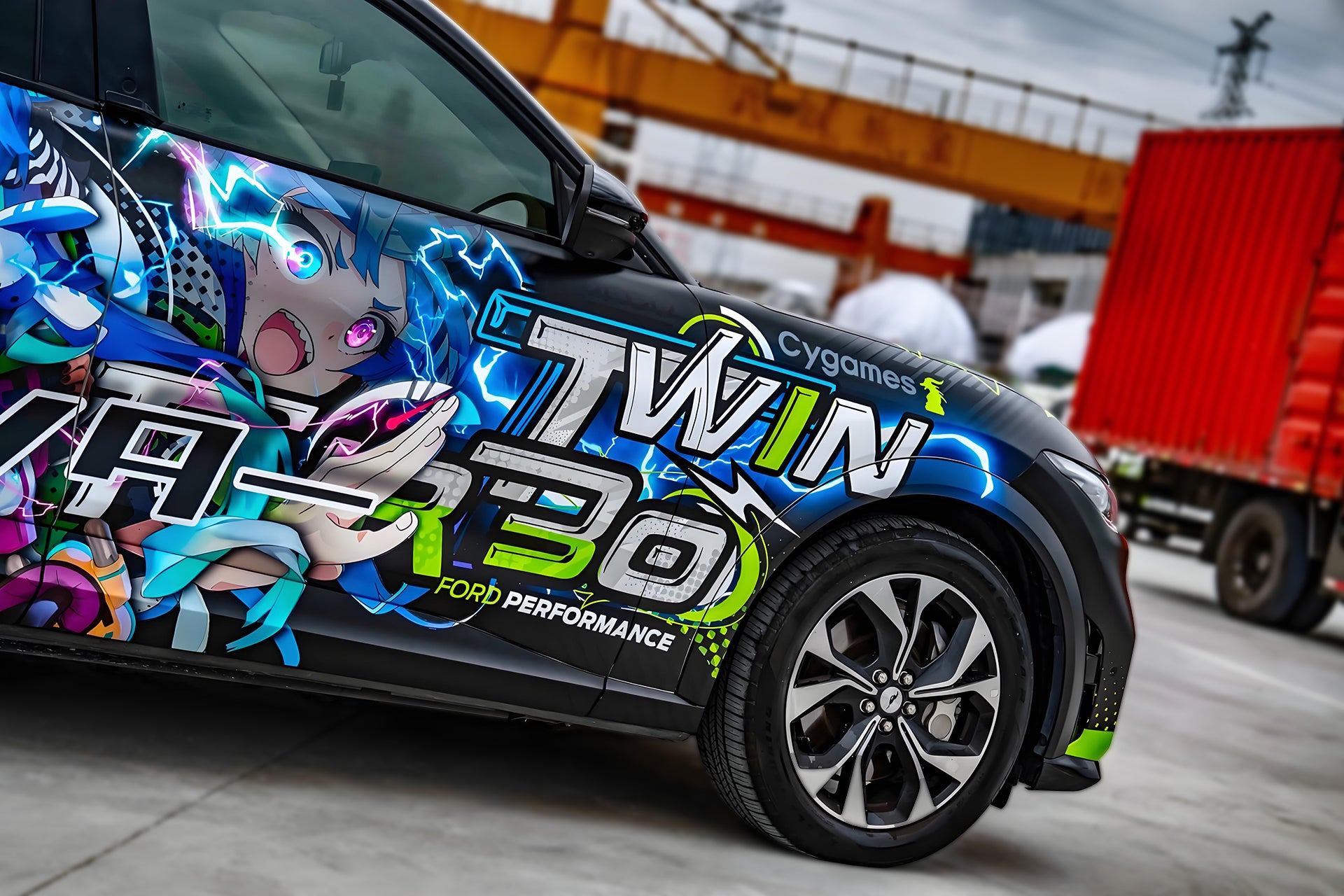Uma Musume Pretty Derby Twin Turbo Car Wrap [AW-81]