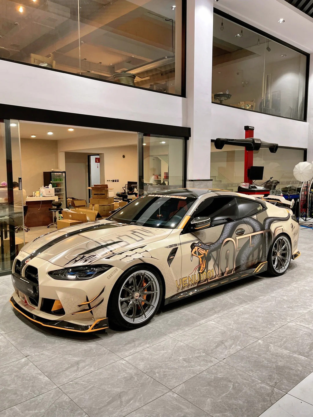 Venumo スネーク フルサイズ カーラップ