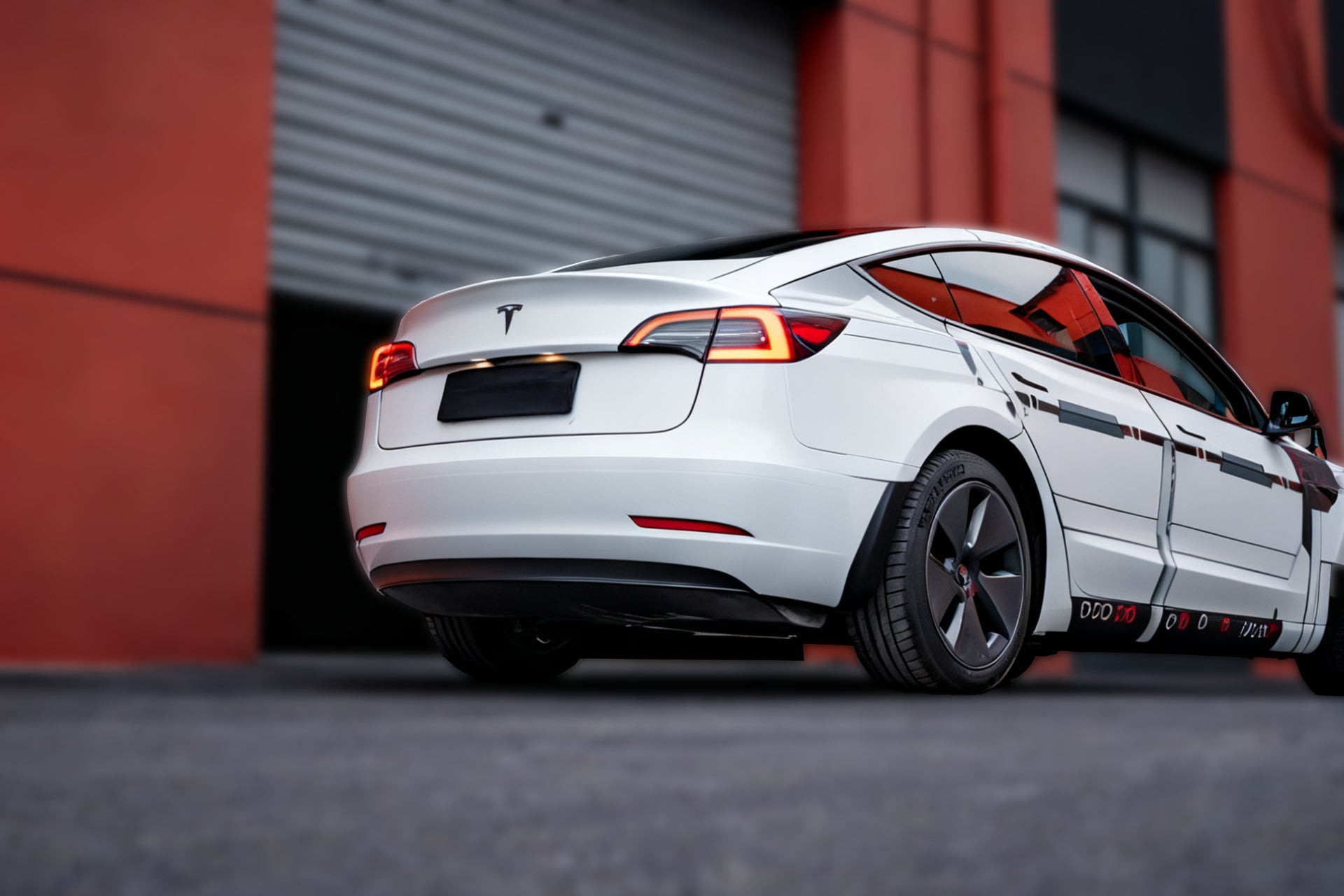 White Lego Car Wrap [UW-52]