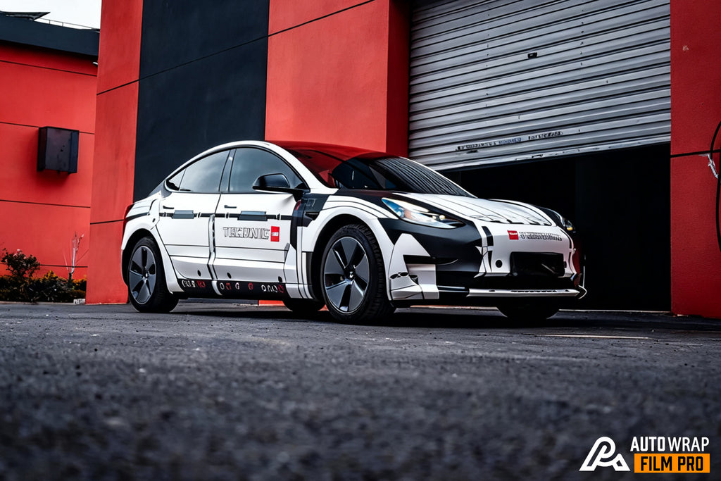 White Lego Car Wrap [UW-52]