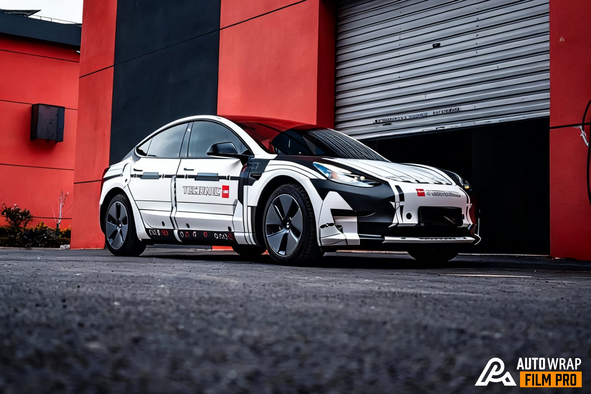 White Lego Car Wrap [UW-52]