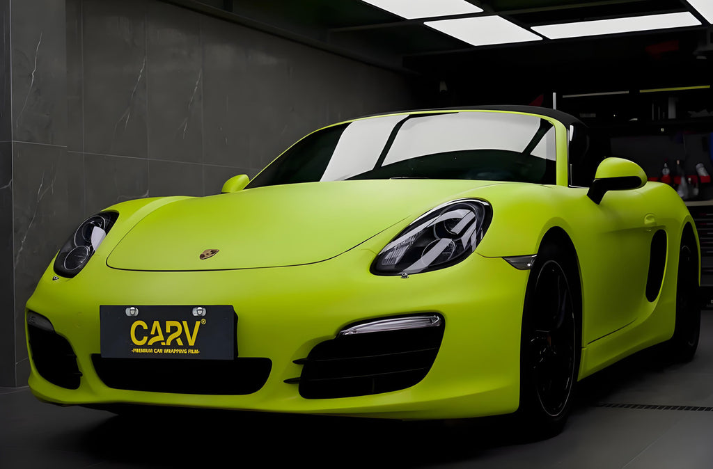 Car Yellow Wraps Series