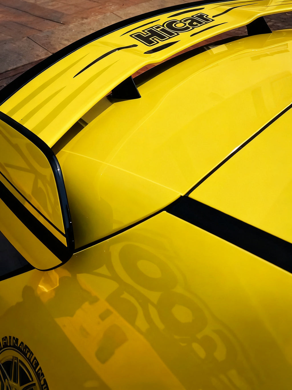 Yellow AMG Full Car Wrap [UW-49]