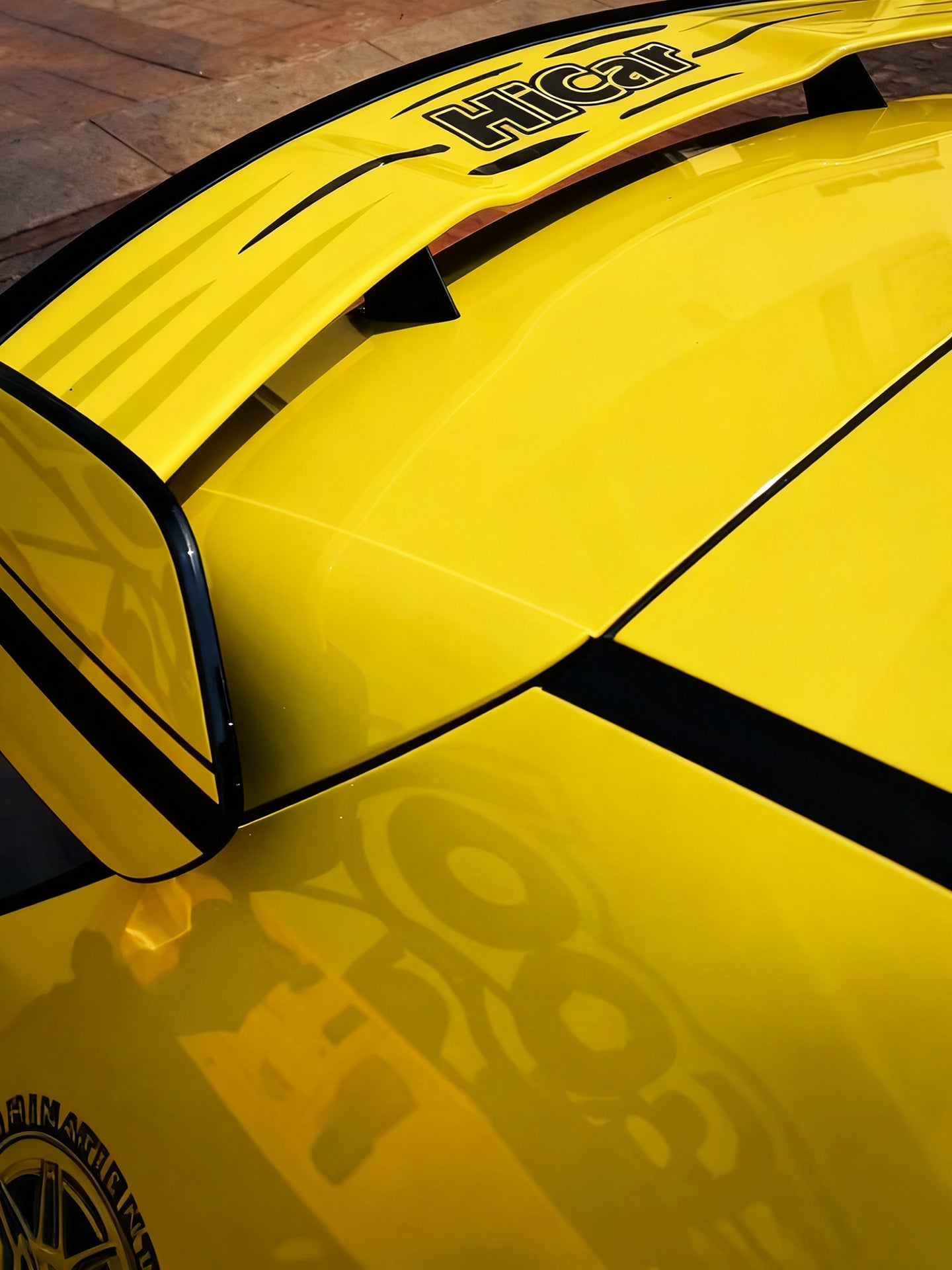 Yellow AMG Full Car Wrap [UW-49]