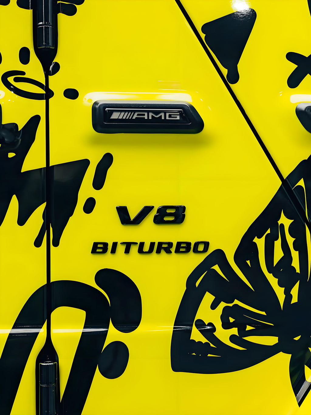 Yellow Lulu Babo Full Size Car Wrap  &nbsp;