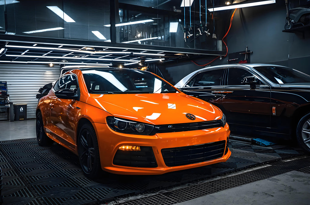 Car Orange Wraps Series
