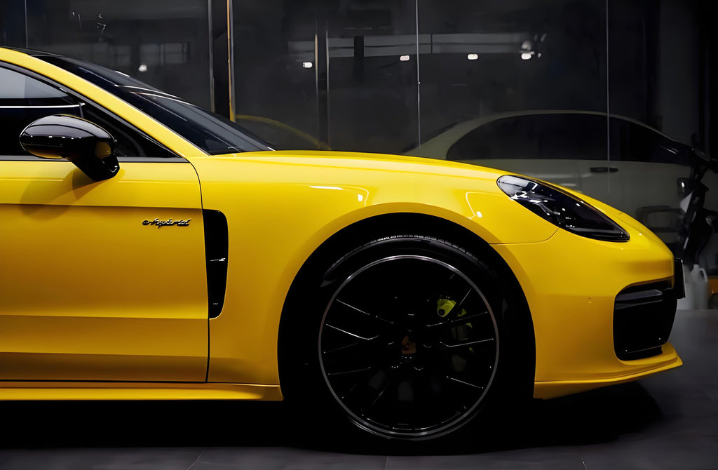 Car Yellow Wraps Series